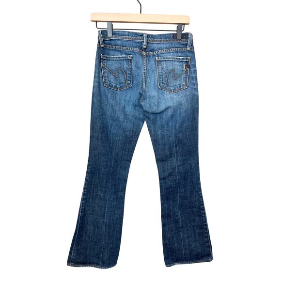 Citizens of Humanity Ingrid Stretch #002 Low Waist Flair Jeans Size 26 Short Y2K - Picture 3 of 14